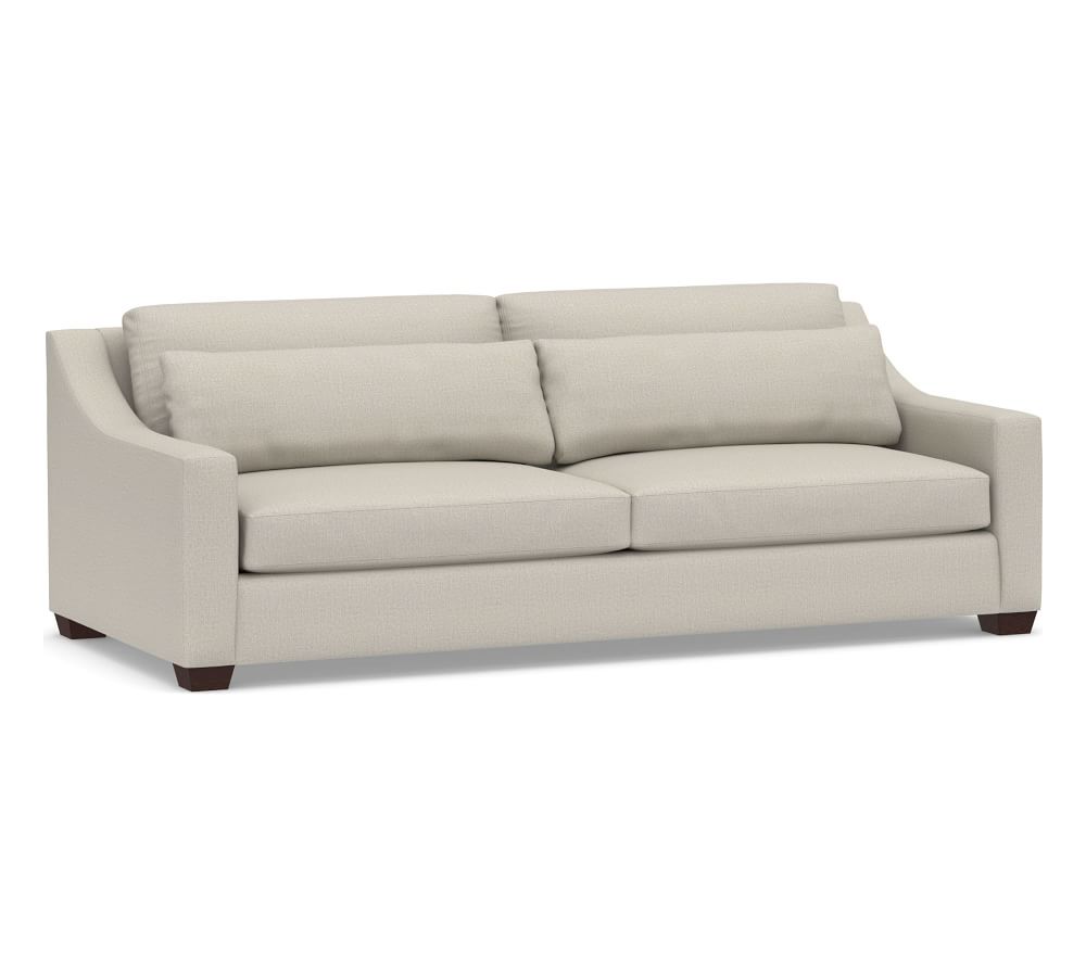 York Slope Arm Upholstered Deep Seat Grand Sofa Seater Down