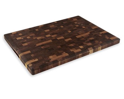 Williams Sonoma End Grain Cutting Carving Boards Walnut Large