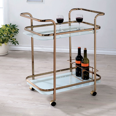 Anastasia Bar Cart Allmodern Havenly