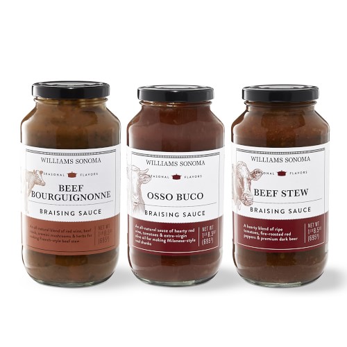 Williams Sonoma Comfort Braising Sauce Trio Williams Sonoma Havenly