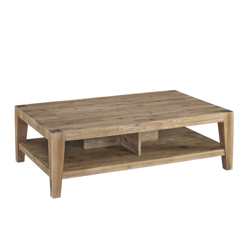 savannah solid wood coffee table