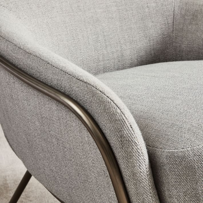 West elm valentina online swivel chair