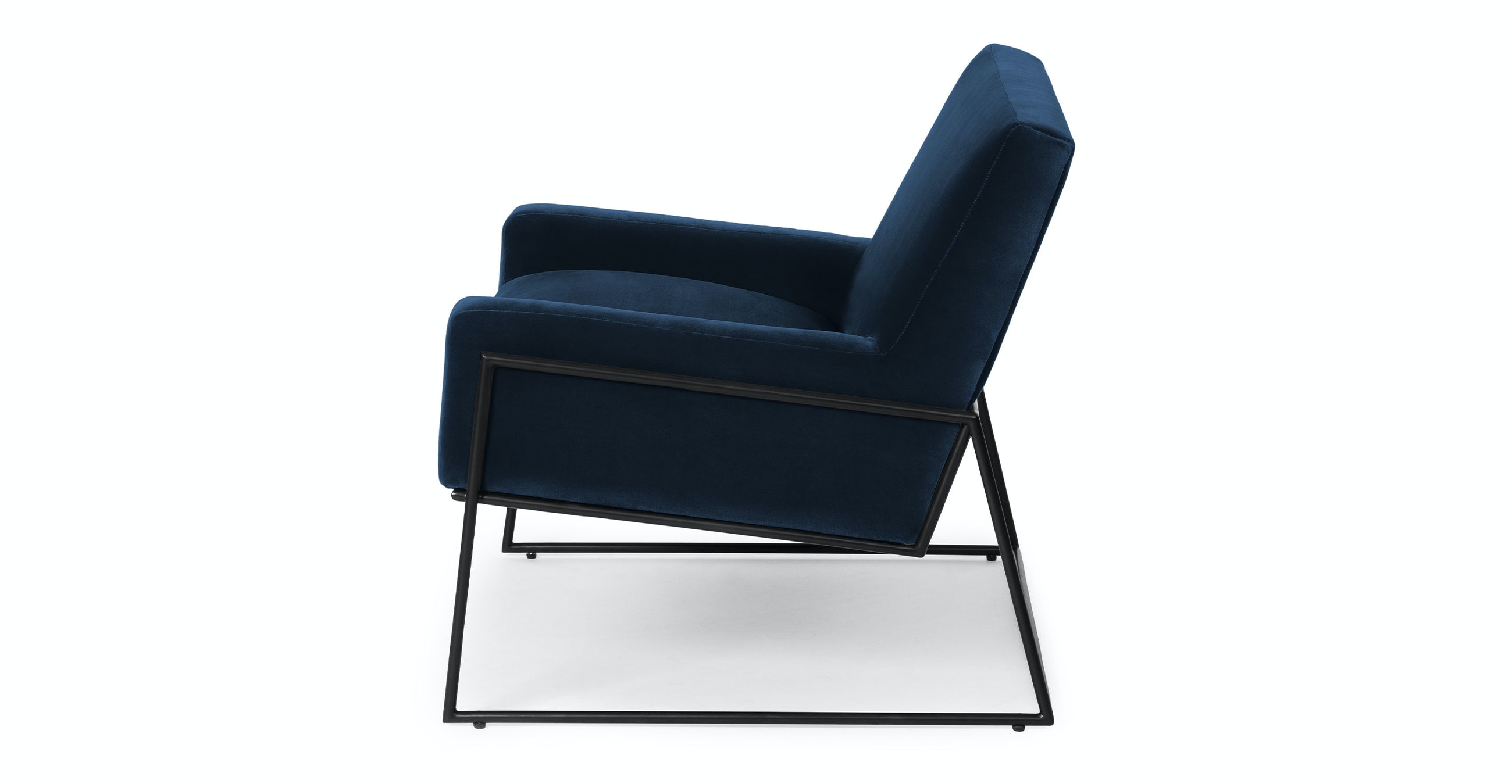 Regis Cascadia Blue Lounge Chair Article Havenly