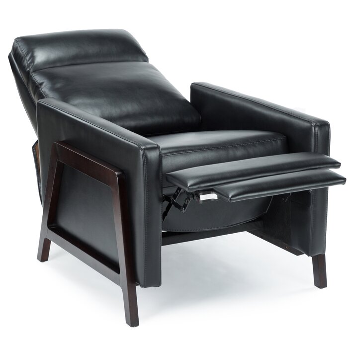 maxille faux leather manual recliner