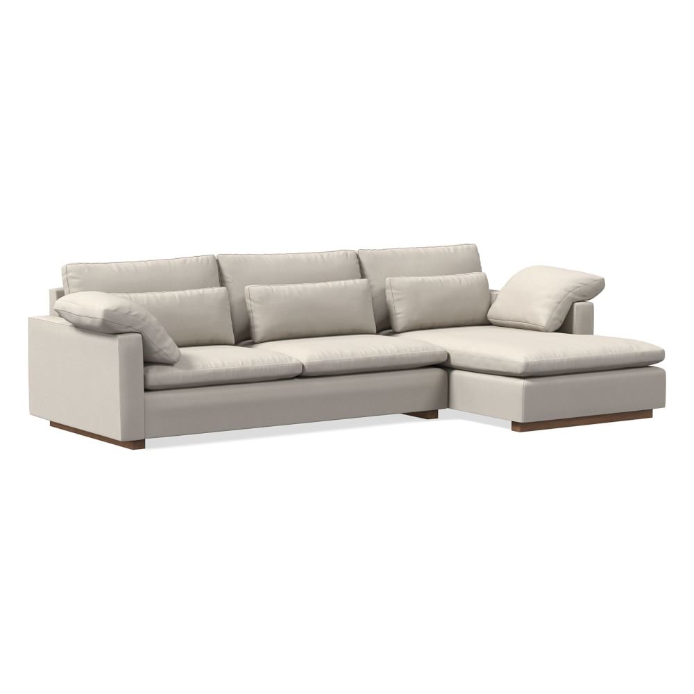Harmony 112" Right Multi Seat 2Piece Chaise Sectional, Standard Depth