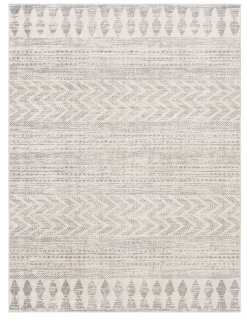 Warlick Gray/Taupe Area Rug - Wayfair | Havenly