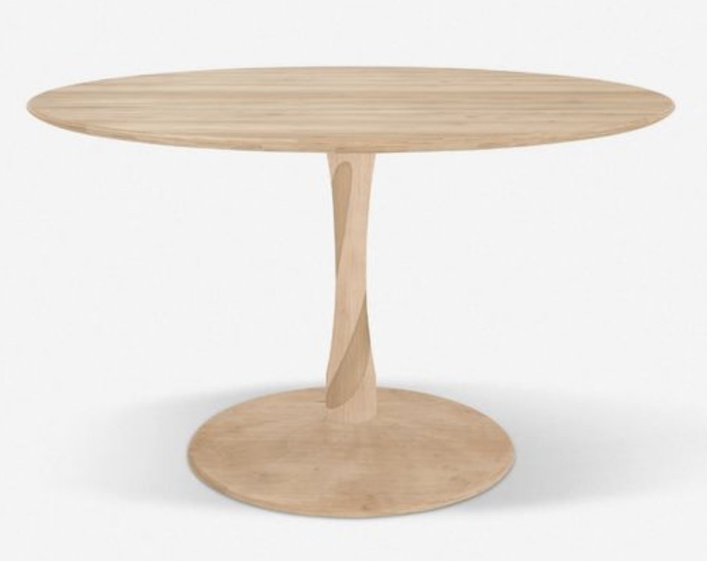 Yarissa Round Dining Table Lulu and Havenly