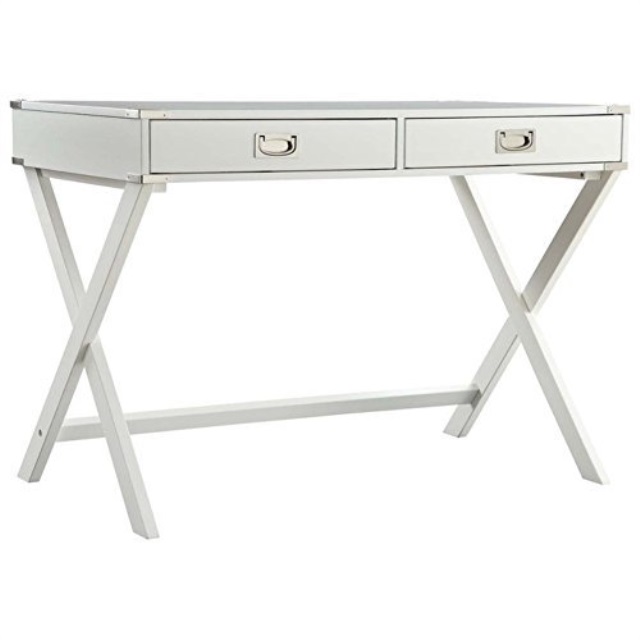 sauder desk gray