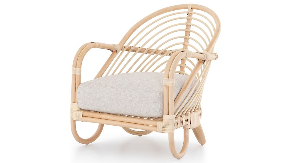 etta natural rattan chair