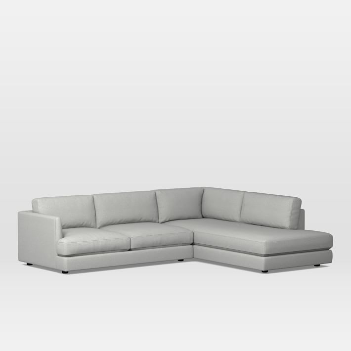 Haven Sectional Set 01: Left Arm Sofa, Right Arm Terminal Chaise, Poly ...