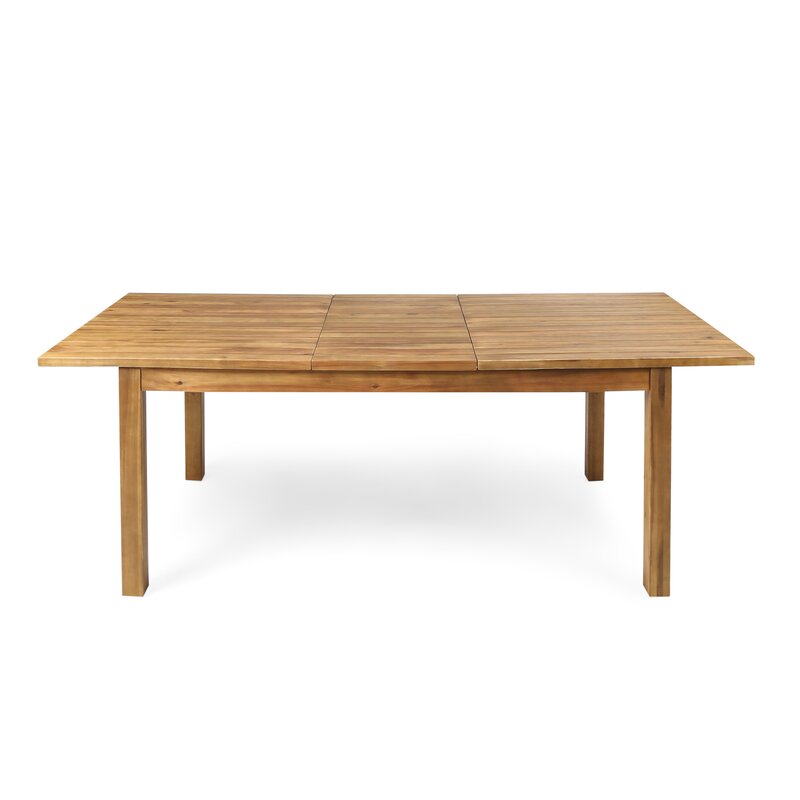 statler solid wood dining table