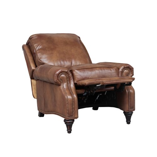 midbury leather manual recliner