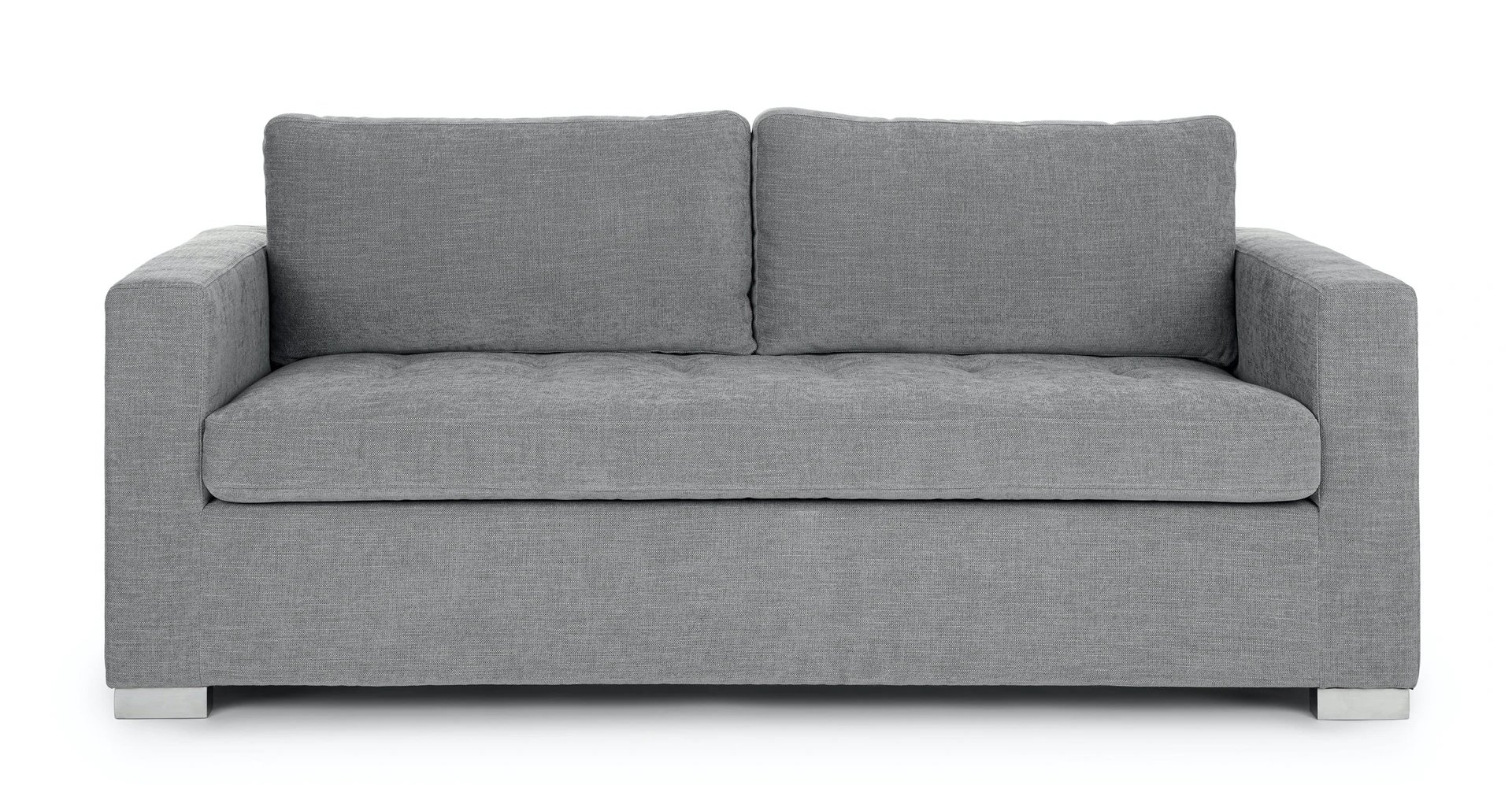 soma dawn gray right sofa bed