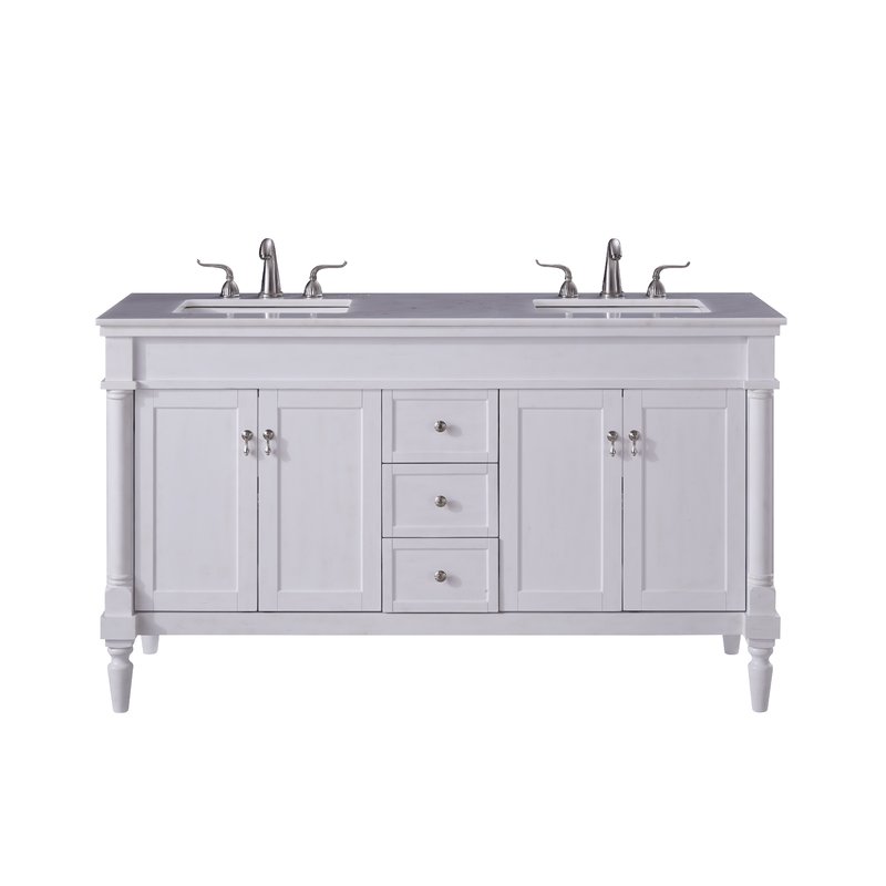 Deina 60" Double Bathroom Vanity Set Birch Lane Havenly
