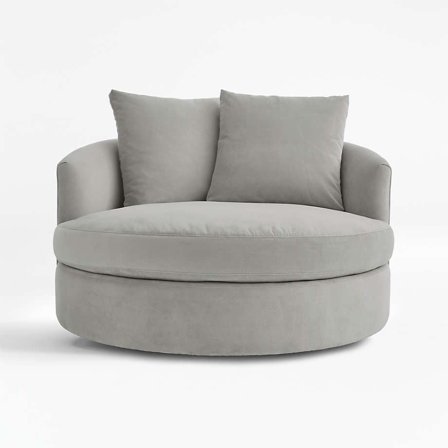 roar and rabbit pleated swivel chair