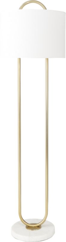 cb2 warner table lamp