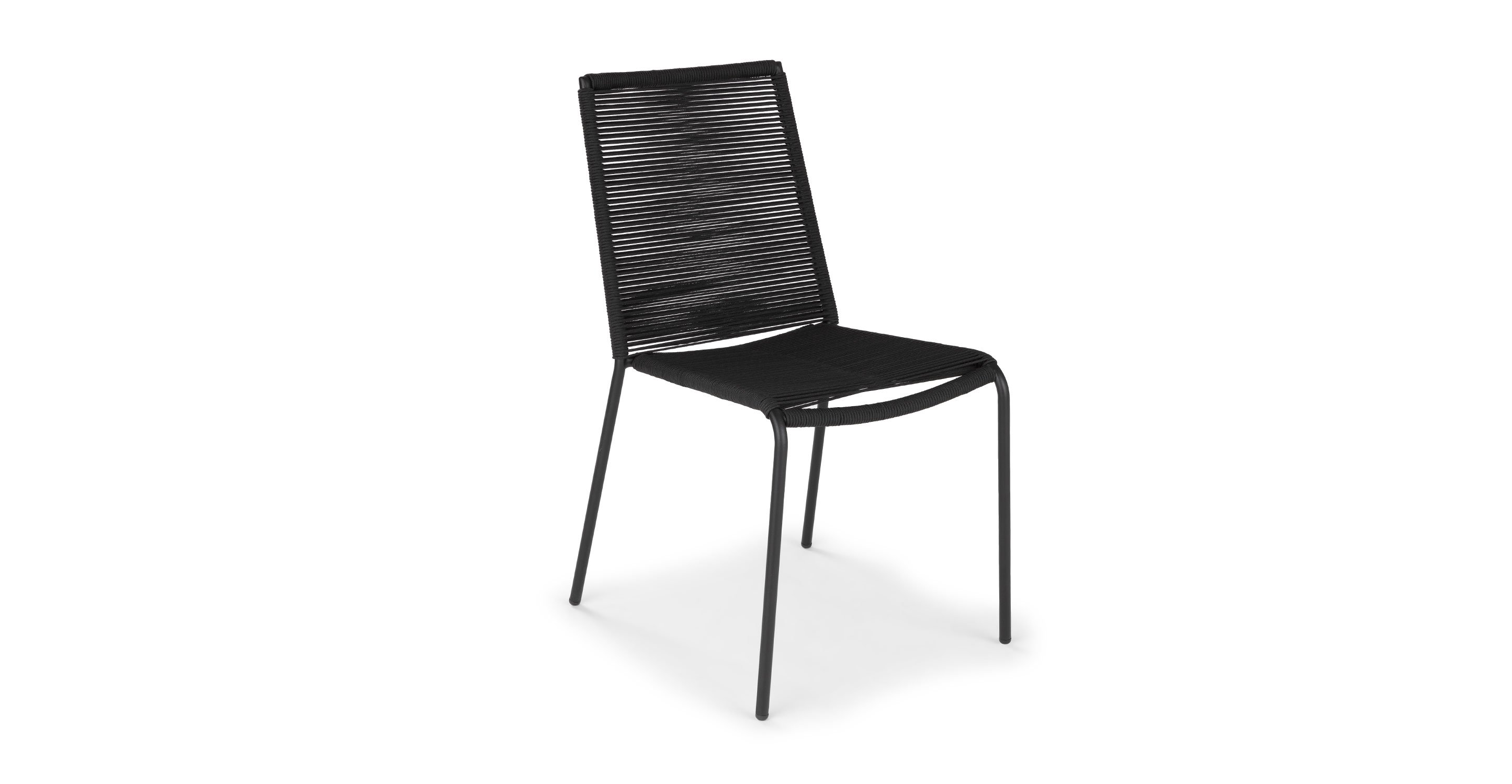 Zina Outdoor Dining Chair Ember Black