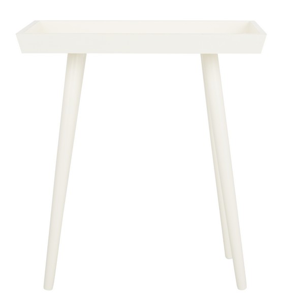 Safavieh Home Nonie Modern Chocolate Accent Table | Meses Sin Interés