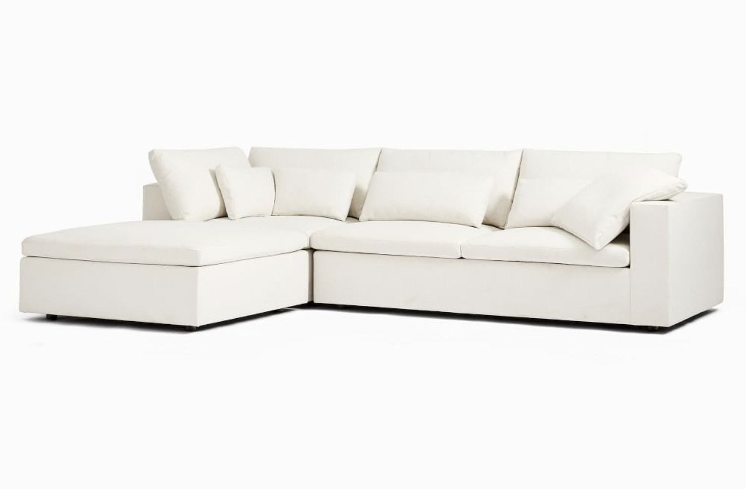 Harmony Modular 3Piece Chaise Sectional Right Arm Sofa, Corner