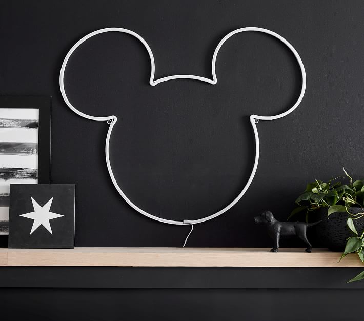 disney mickey mouse neon light