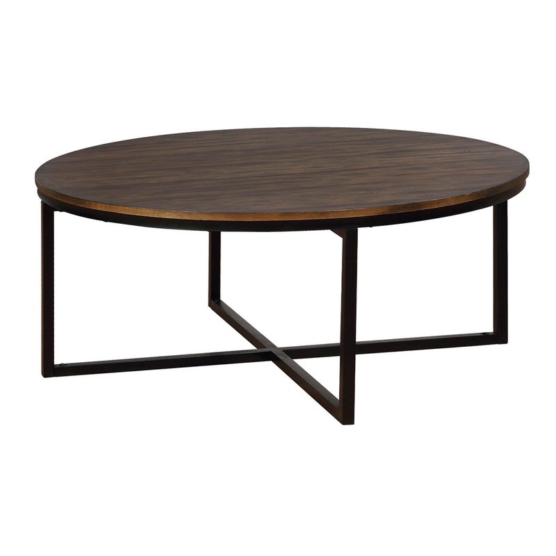 Gracie Oaks Hensley Round Coffee Table Wayfair Havenly