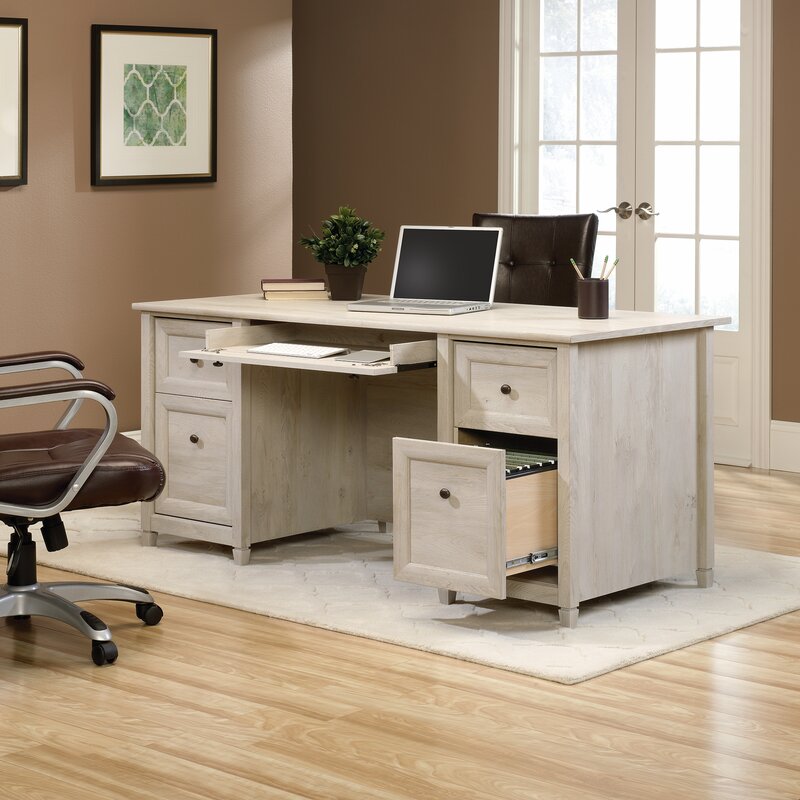 three posts lamantia executive desk