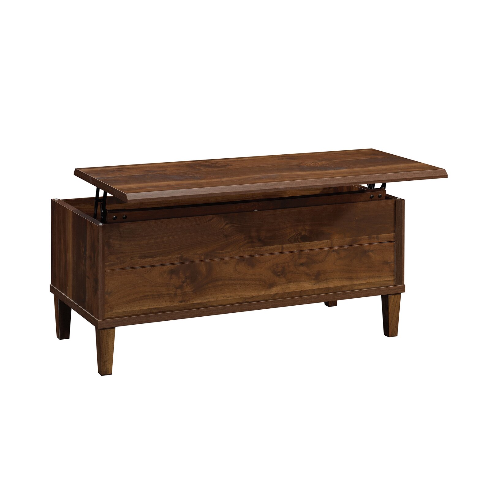 mayer solid wood coffee table with storage