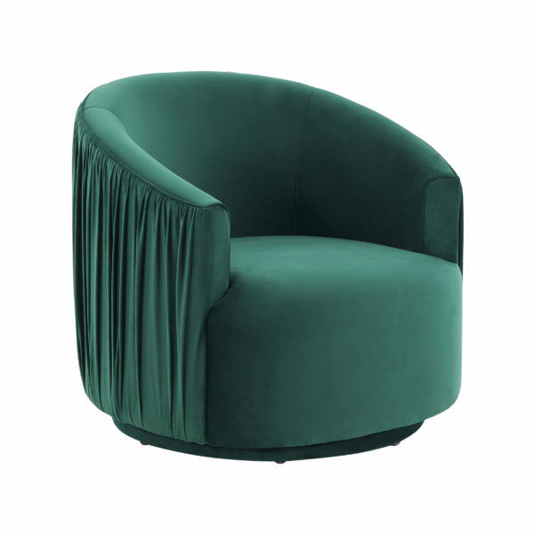 Raegan Green Swivel Chair Maren Home Havenly