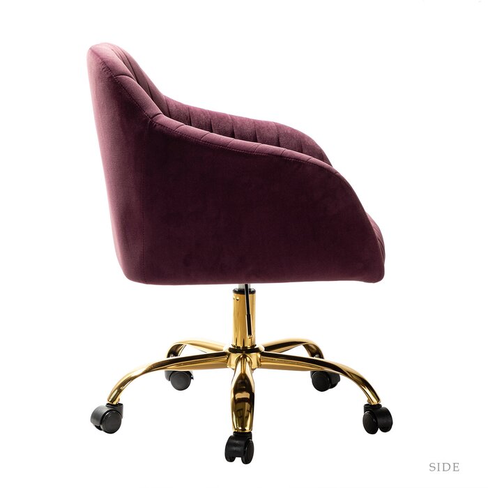 mendell velvet task chair