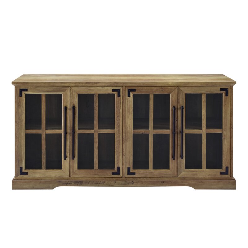 Dougan TV Stand / Reclaimed Barnwood Wayfair Havenly