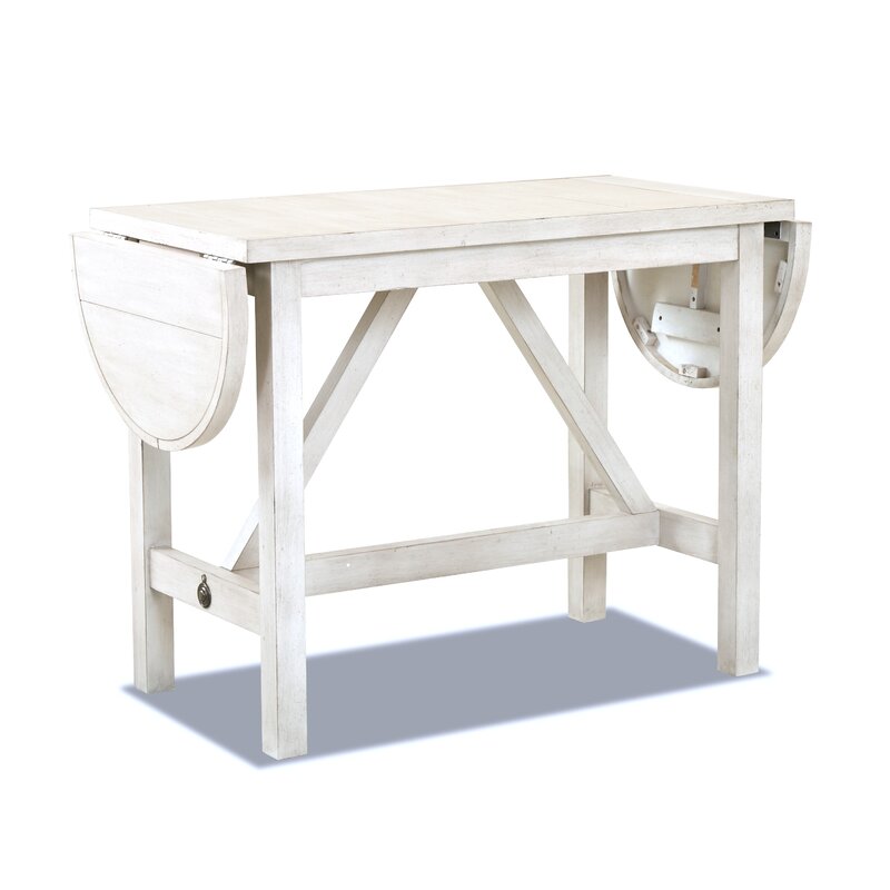 Trisha yearwood home monroe counter height drop leaf dining table discount