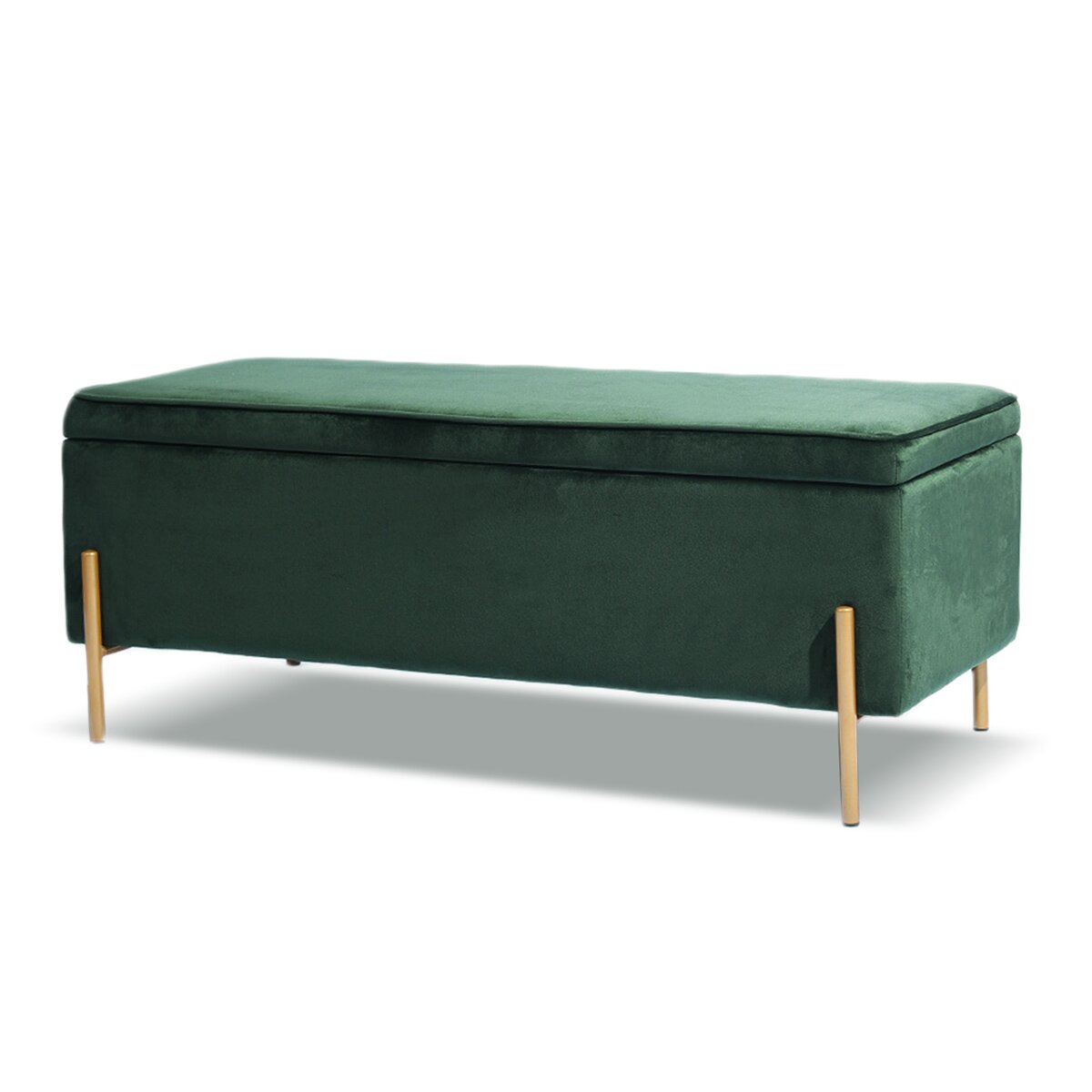 Schmucker Upholstered Flip Top Storage Bench, Back in Stock Dec 1, 2021