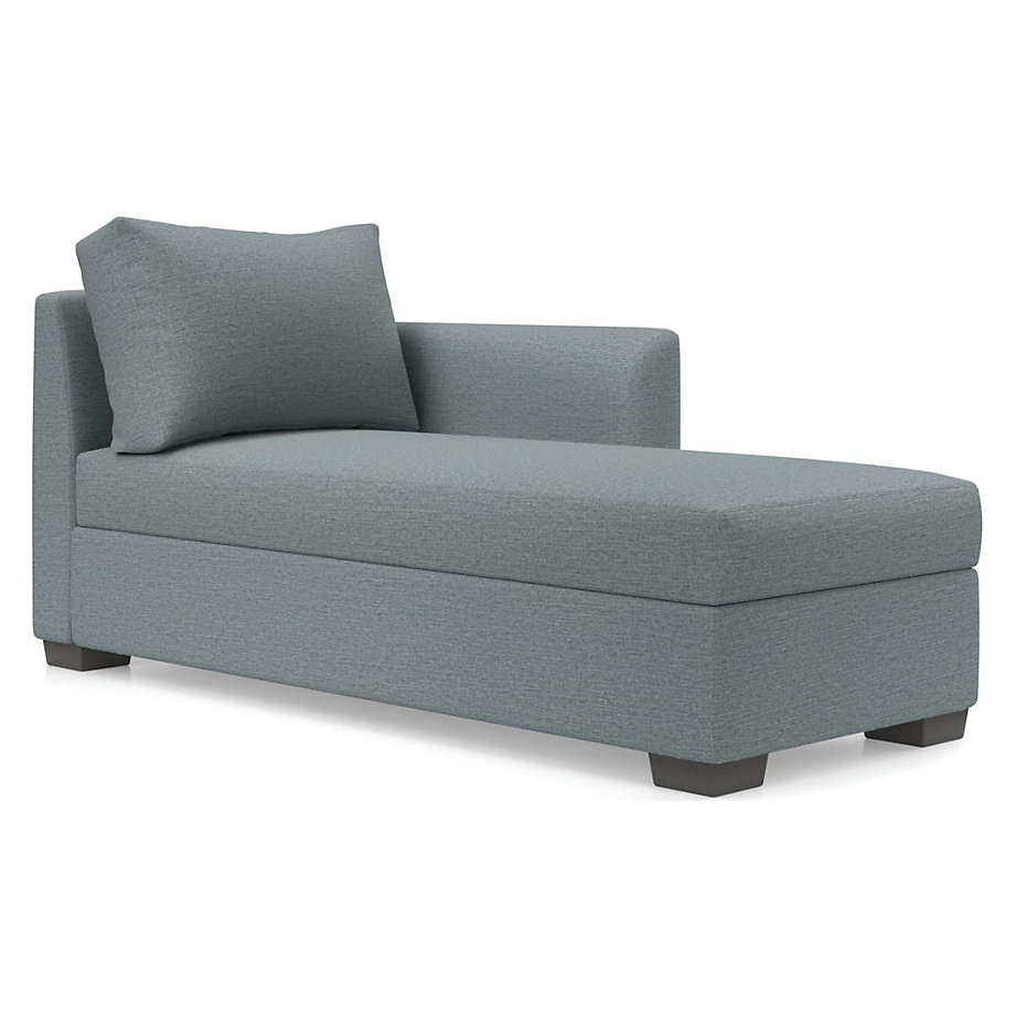 Bedford RightArm Chaise Crate and Barrel Havenly