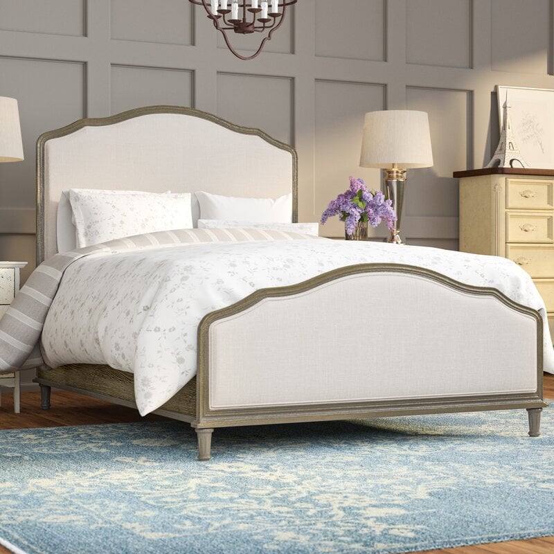 Watson Upholstered Standard Bed Wayfair Havenly