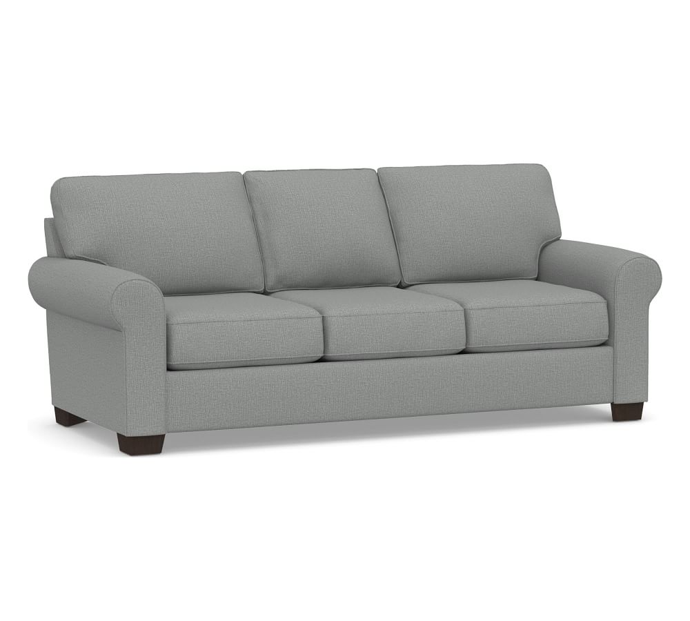 Buchanan Roll Arm Upholstered Sofa, Polyester Wrapped Cushions ...