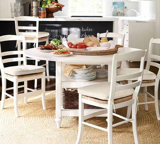 Pottery barn white kitchen table new arrivals