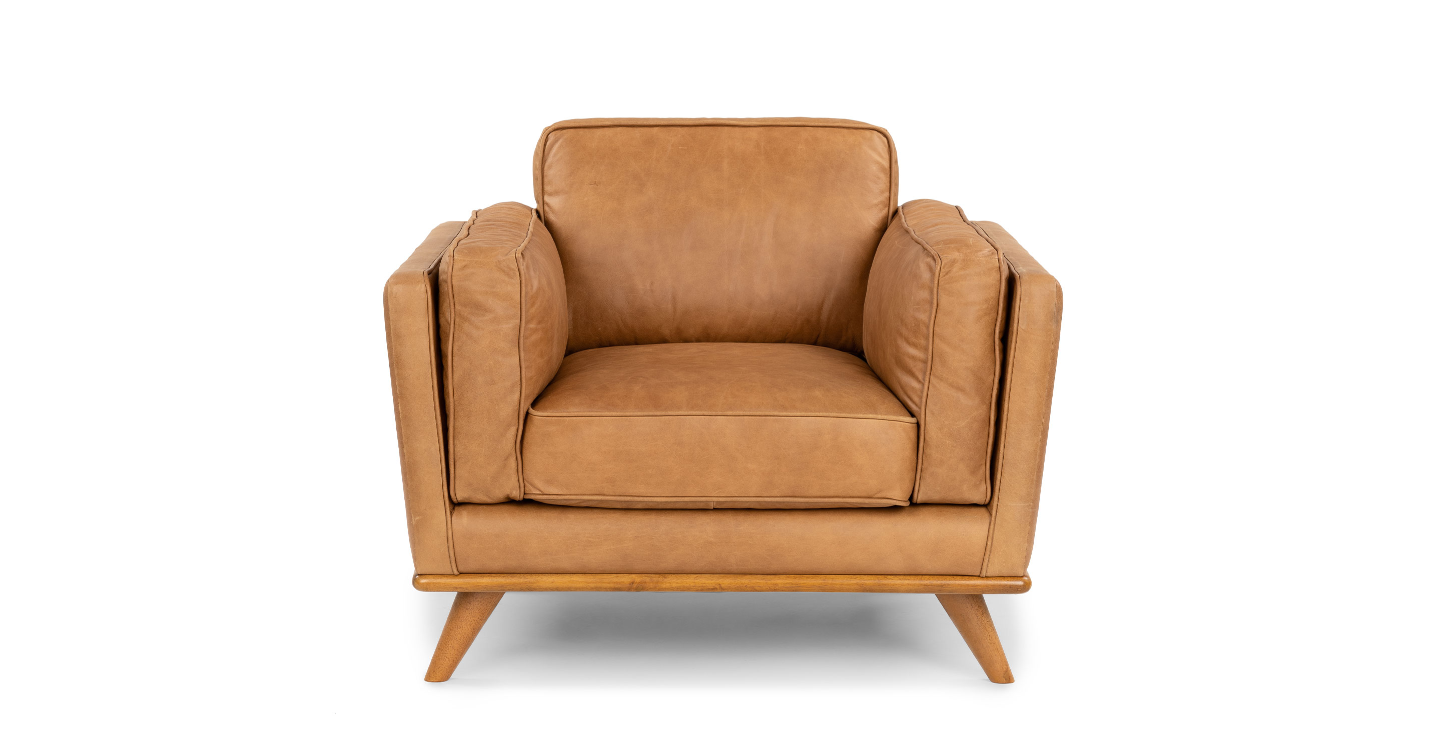 tan leather chair