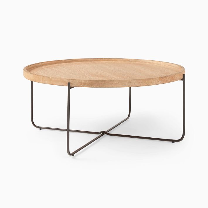 willow round coffee table west elm