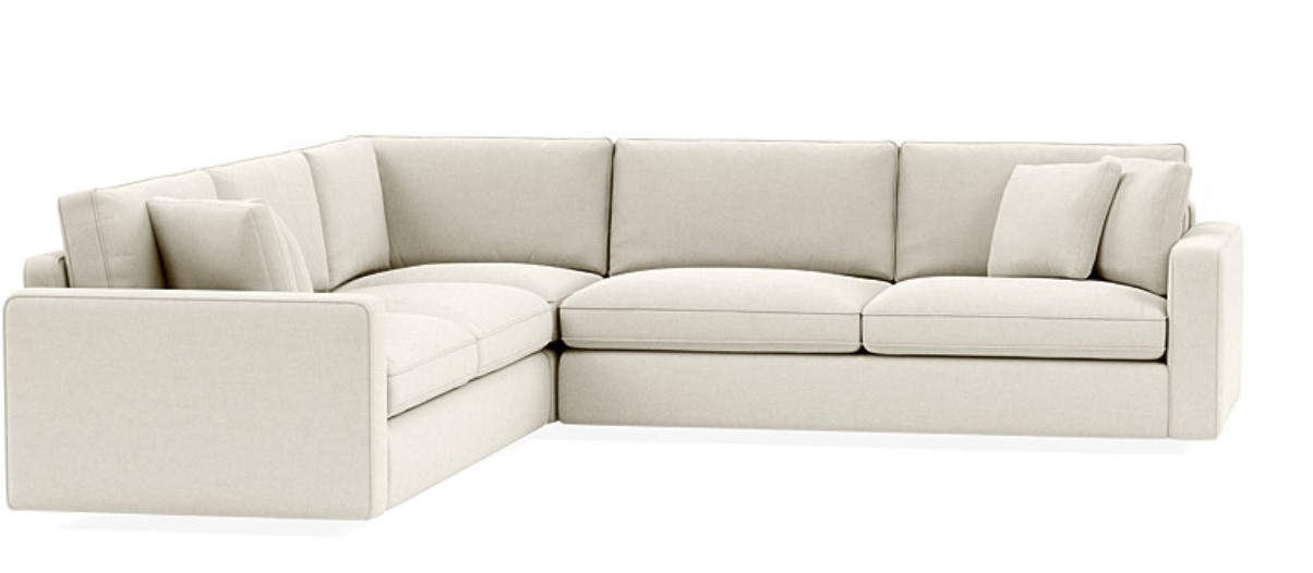 JAMES 3 piece 4seatcornersectional Interior Define Havenly