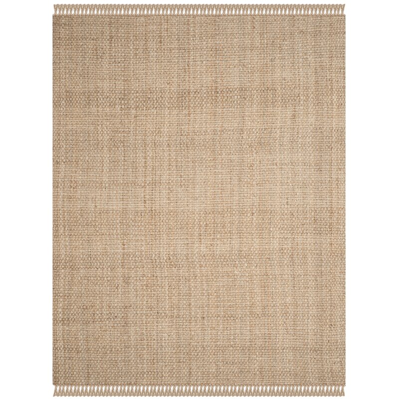 Parkerfield Handmade Flatweave Jute/Sisal Natural Area Rug Birch Lane