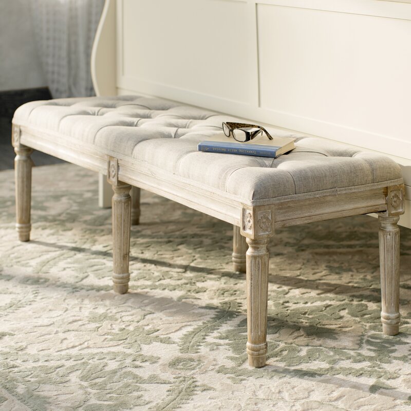 Dahlonega Upholstered Bench Wayfair Havenly