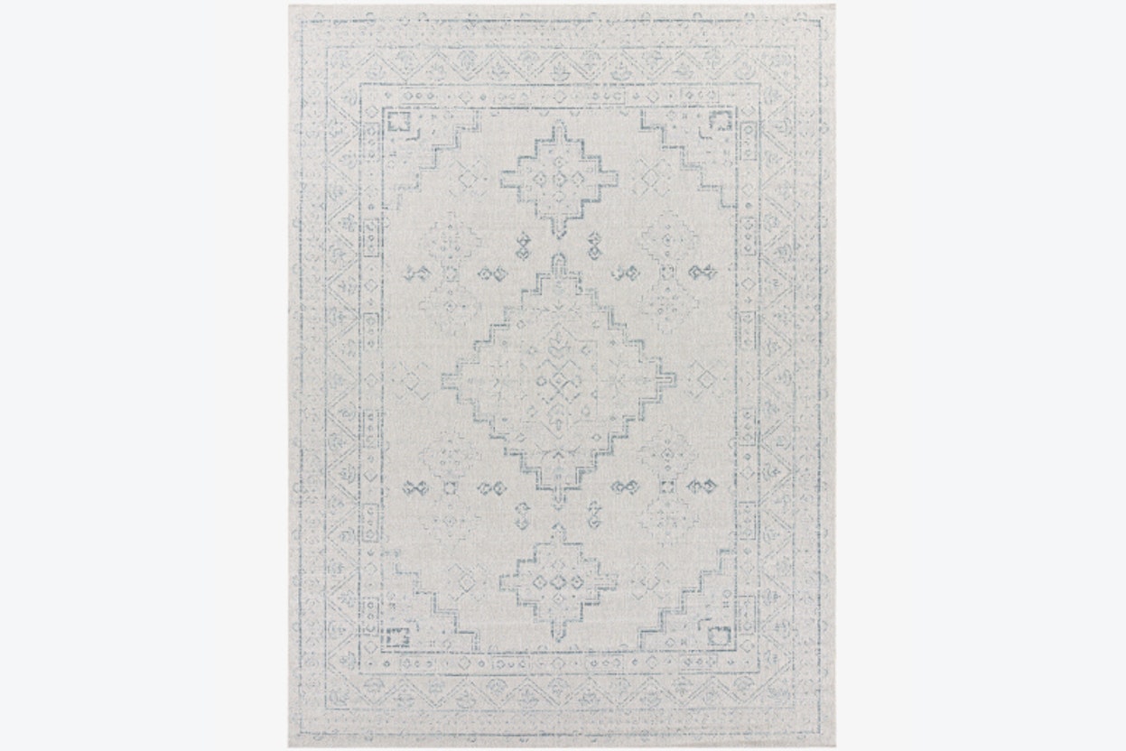 Molly Mid Century Modern Outdoor Rug 5'3 ft x 7'3 ft Joybird Havenly
