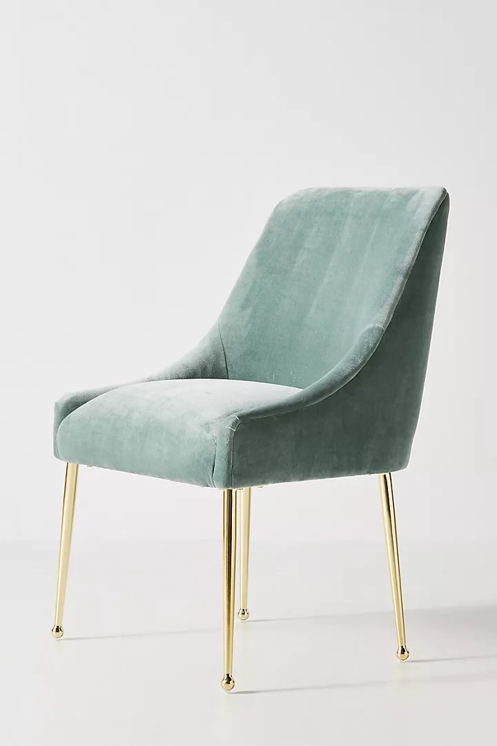 Velvet Elowen Chair Anthropologie Havenly