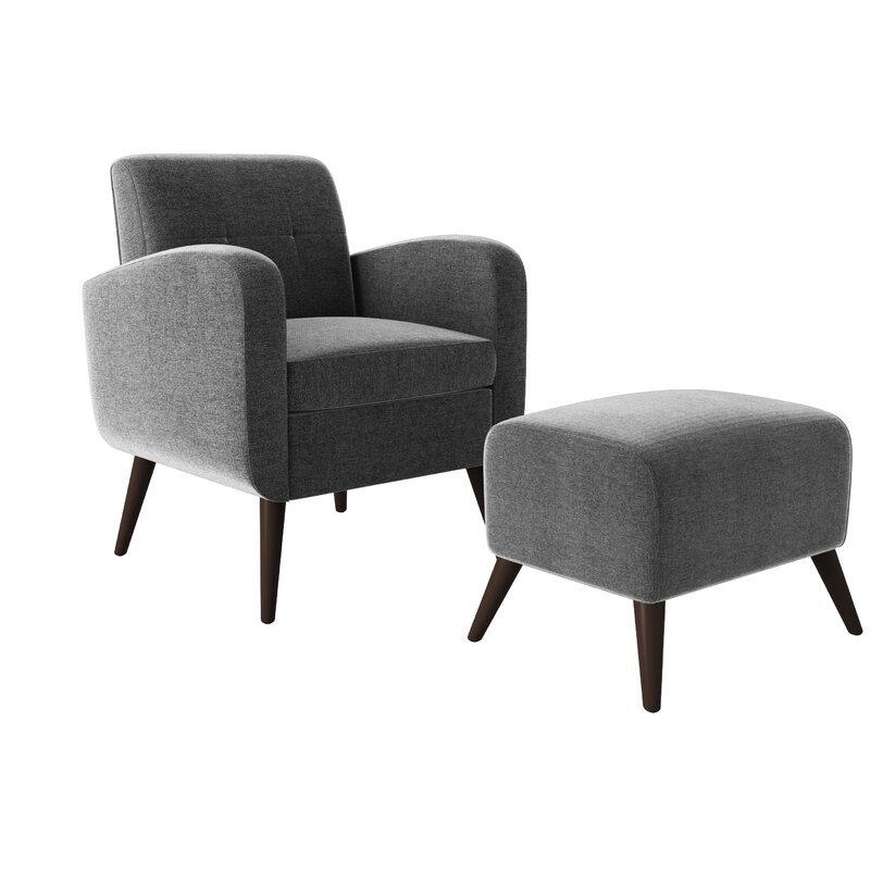 joetta armchair and ottoman