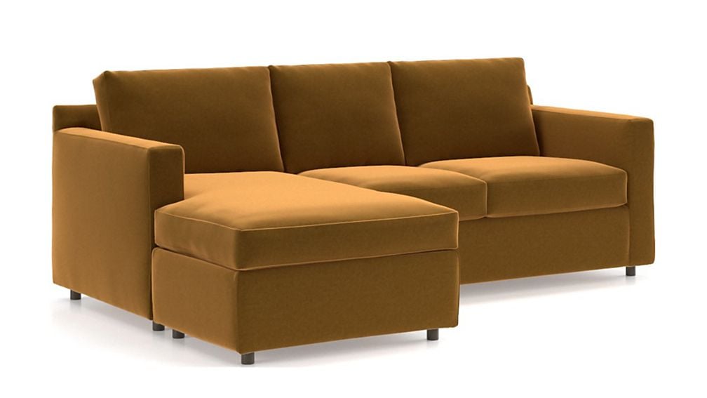 Barrett Reversible Sectional Crate and Barrel Havenly