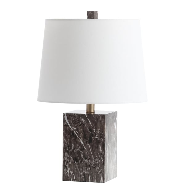 Resin Table Lamp, Blue Layers, Rectangle - Pottery Barn Teen | Havenly