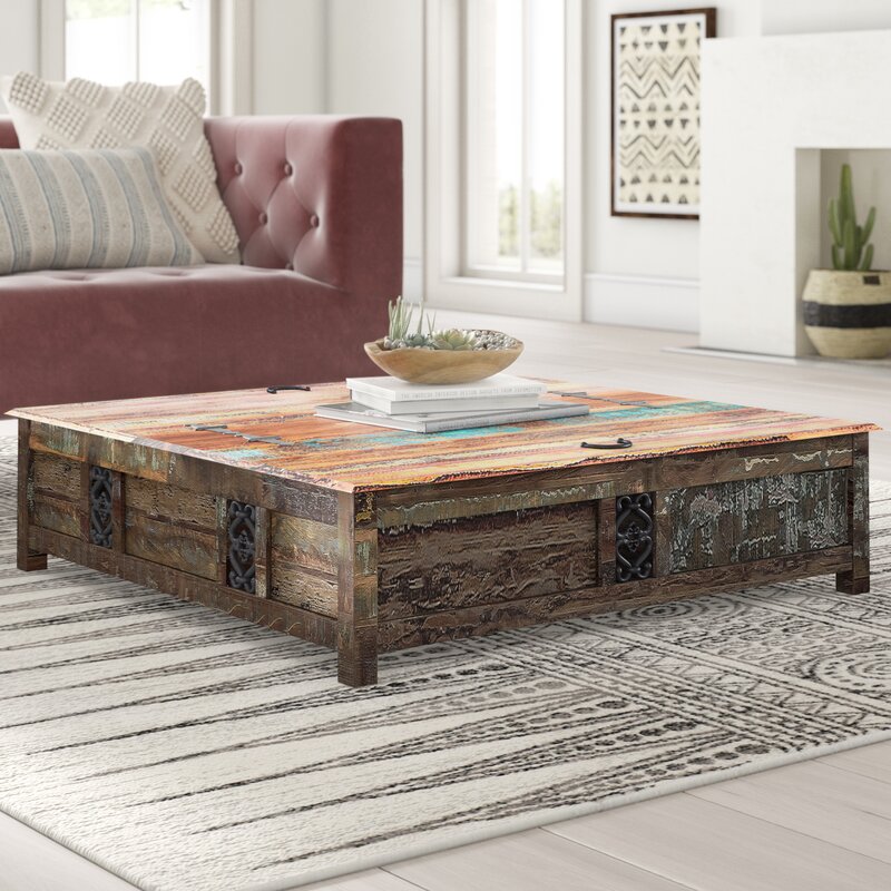 bodella coffee table with storage