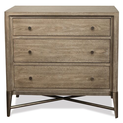 dilbeck 3 drawer nightstand