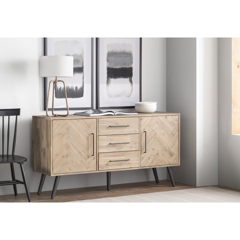 all modern keziah buffet table