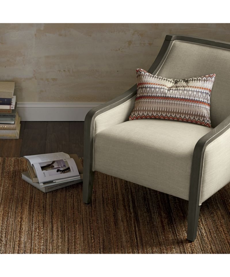 crate and barrel bryn chair